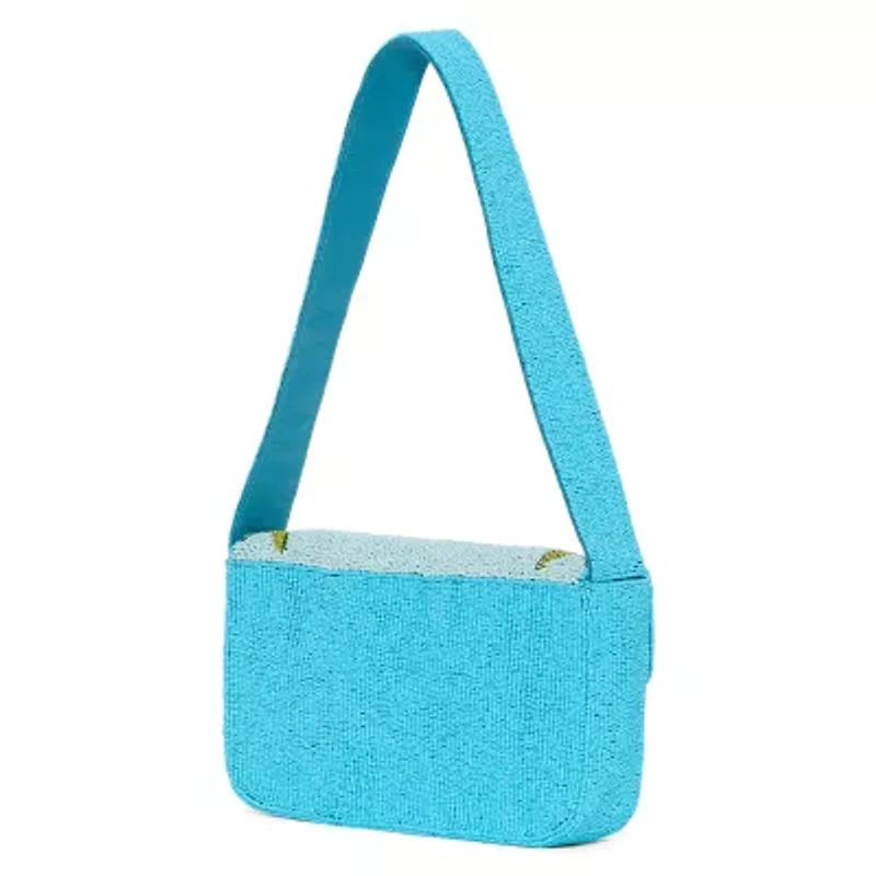 SOL and MER Beaded Vacation Shoulder Bag