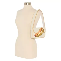 SOL and MER Beaded Hot Dog Shoulder Bag