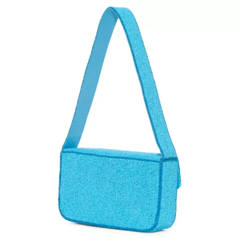 SOL and MER Beaded Pool Ladies Shoulder Bag