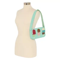 SOL and MER Beaded Ice Cream Shoulder Bag