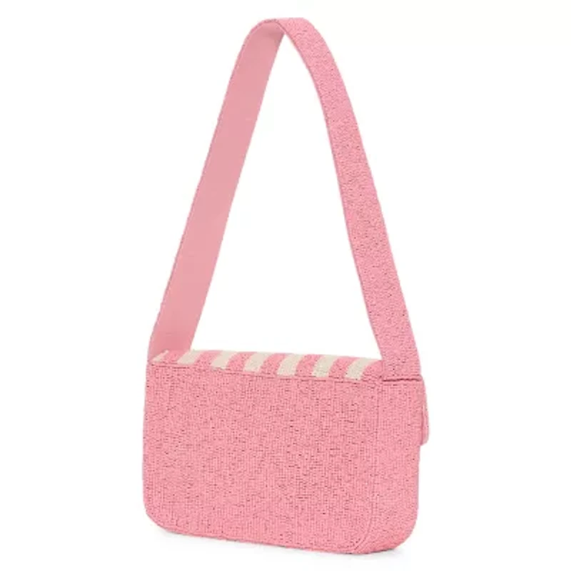 SOL and MER Beaded Cherry Shoulder Bag