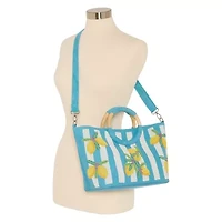 SOL and MER Lemon Tote Bag