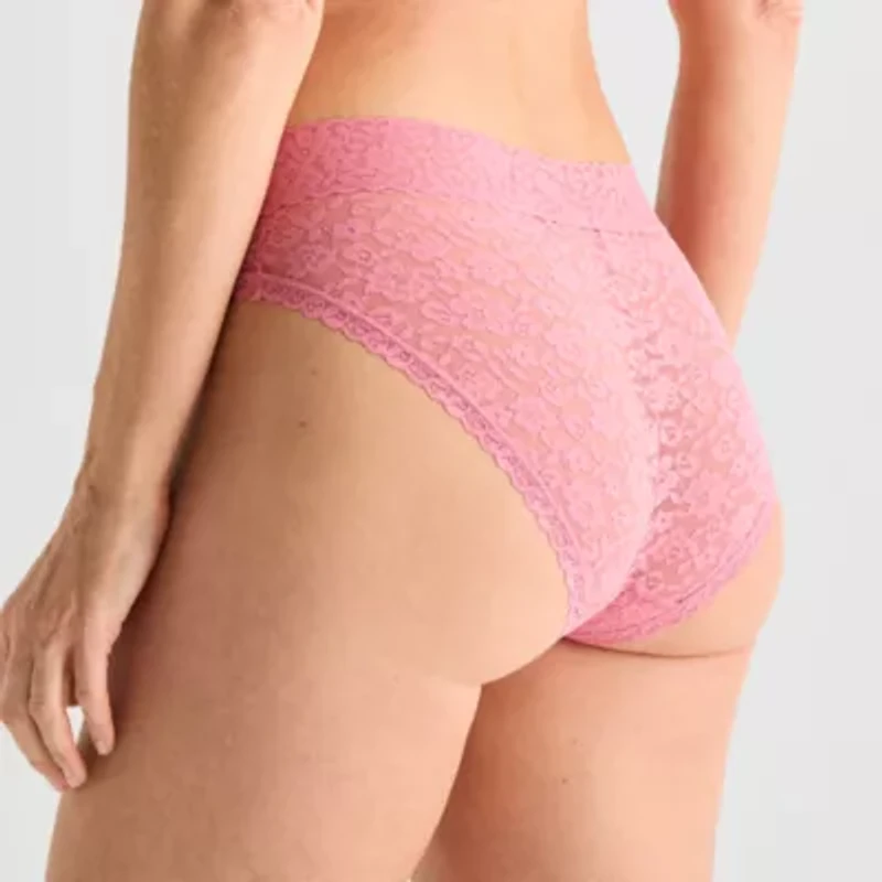 Ambrielle Everyday Lace High Cut Panty