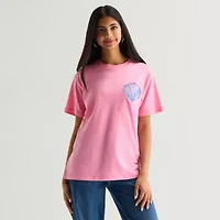 Nantucket Boyfreind Tee Womens Crew Neck Short Sleeve Regular Fit Graphic T-Shirt