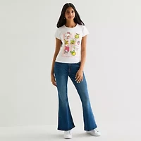 Womens Crew Neck Short Sleeve Regular Fit Hello Kitty Graphic T-Shirt