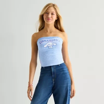 Womens Juniors Cinnamoroll Tube Top