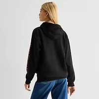 Dr Pepper Womens Juniors Long Sleeve Fleece Hoodie