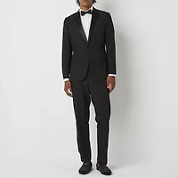 J. Ferrar Mens Ultra Comfort Tux Stretch Fabric Classic Fit Tuxedo Jacket