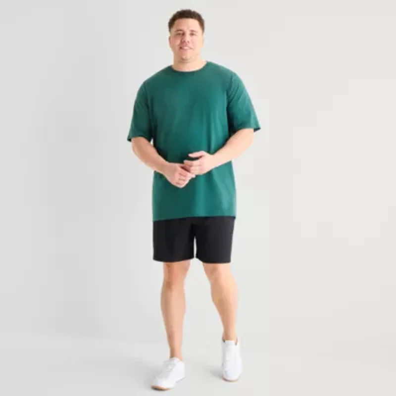 Xersion Mens Round Neck Short Sleeve Big and Tall T-Shirt