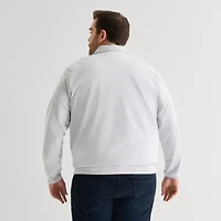 Shaquille O'Neal XLG™ Tricot Mens Big and Tall Lightweight Track Jacket