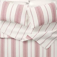 Linery Farmhouse Stripe Reversible Quilt Set