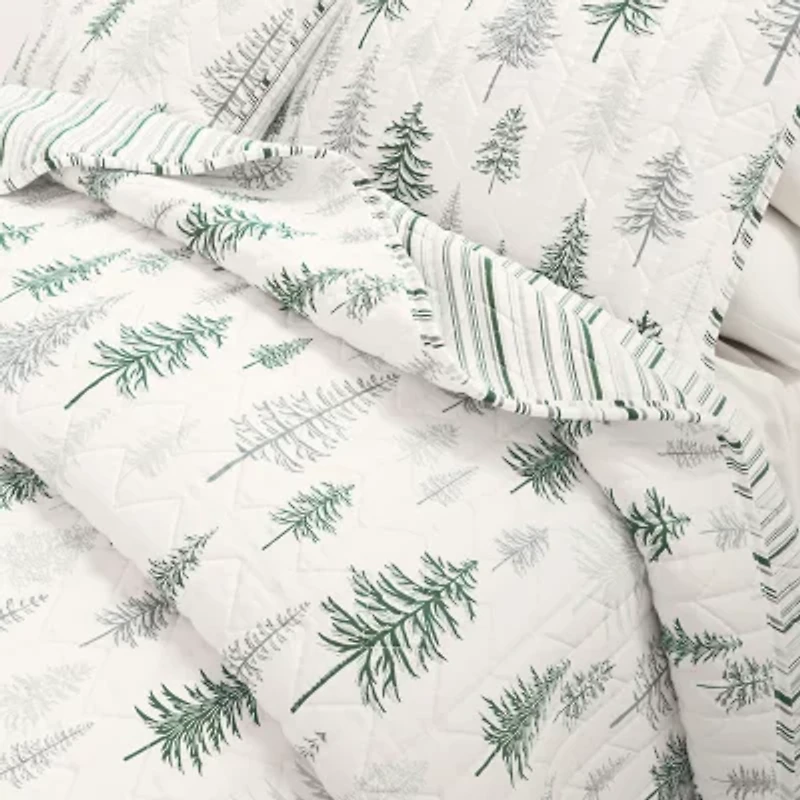 Linery Rustic Winter Quilt Set