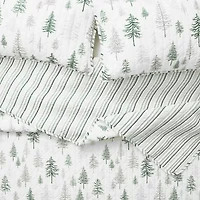 Linery Rustic Winter Quilt Set