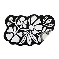 Home Expressions Dazed Floral Bath Rug