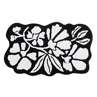 Home Expressions Dazed Floral Bath Rug