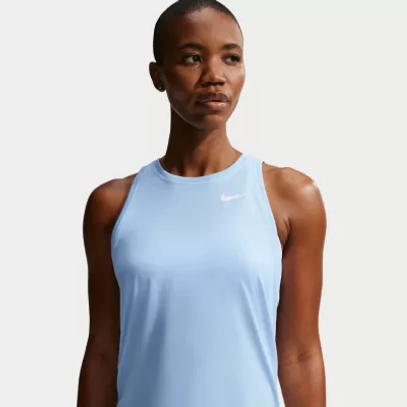 Nike Womens Crew Neck Sleeveless Tank Top