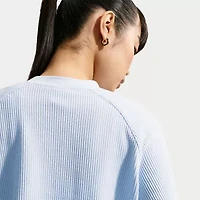 Nike Womens Long Sleeve Regular Fit Henley Shirt