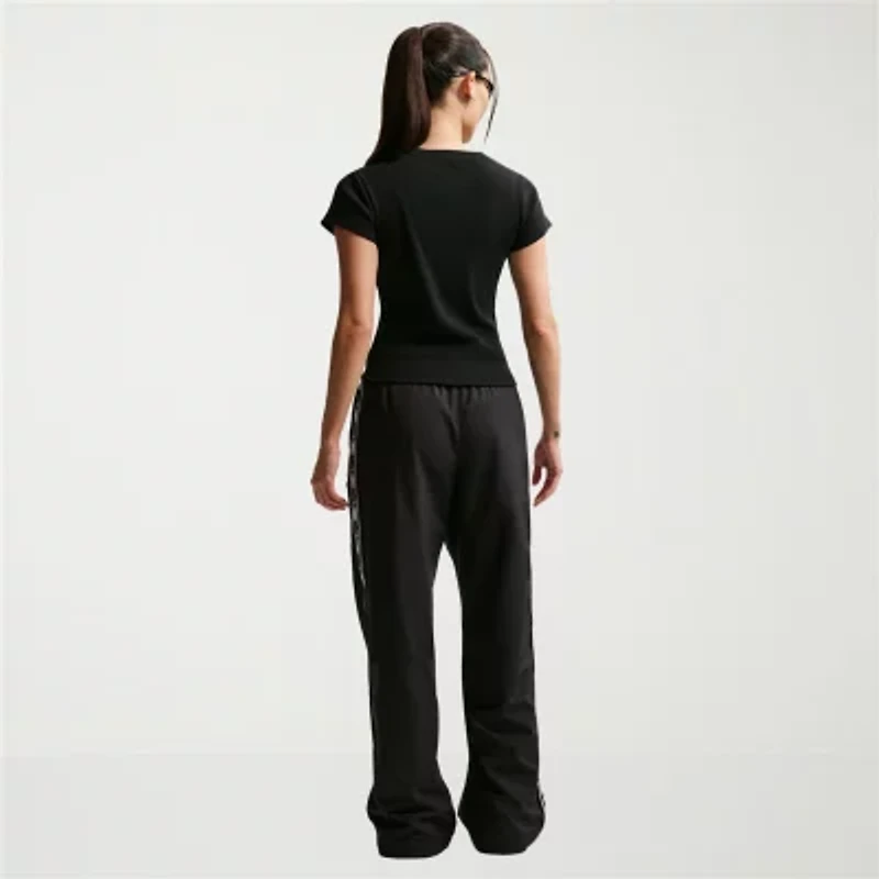 Nike Womens Crew Neck Short Sleeve Crop Top