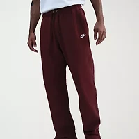 Nike Fleece Mens Straight Regular Fit Workout Pant
