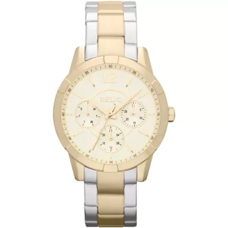 Relic® Payton Womens 2-Tone Bracelet Watch ZR15703