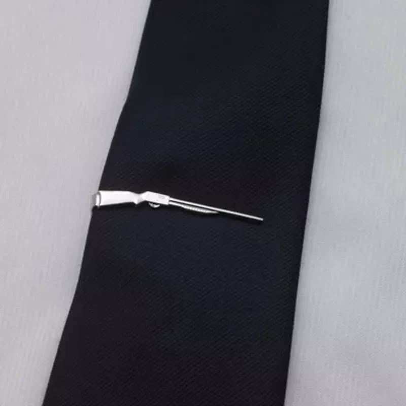 Rhodium-Plated Tie Bar