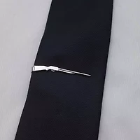 Rhodium-Plated Tie Bar