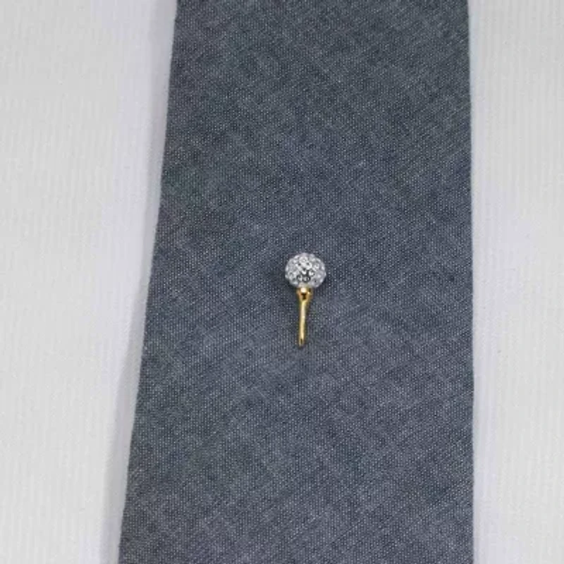 Golf Ball And Tee Tie Tack