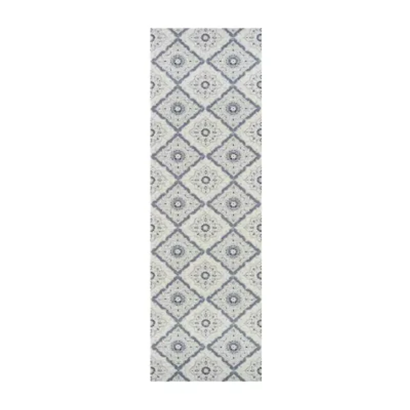 Couristan Brindisi Geometric Indoor Outdoor Rectangular Accent Rug