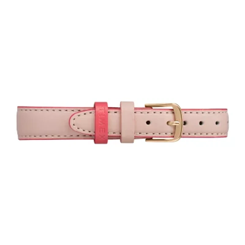 Timex Womens Pink Leather Strap Watch Tw2r62800jt