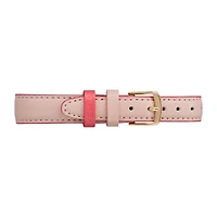 Timex Womens Pink Leather Strap Watch Tw2r62800jt