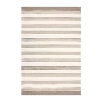 nuLoom Flatweave Rivka Stripes Rectangular Rug