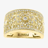 Effy Final Call Womens 1/5 CT. Natural Diamond 14K Gold Band