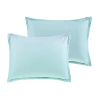 Mi Zone Sparkle Reversible Duvet Cover Set with decorative pillow