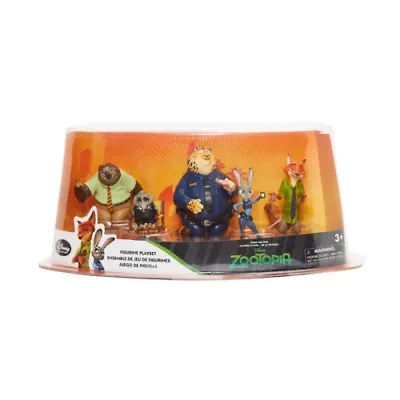 Disney Collection 5-Pc. Zootopia Figurine Set 5-pc. Zootopia Toy Playset