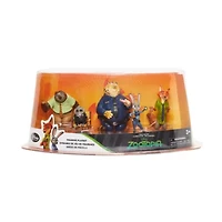 Disney Collection 5-Pc. Zootopia Figurine Set 5-pc. Zootopia Toy Playset