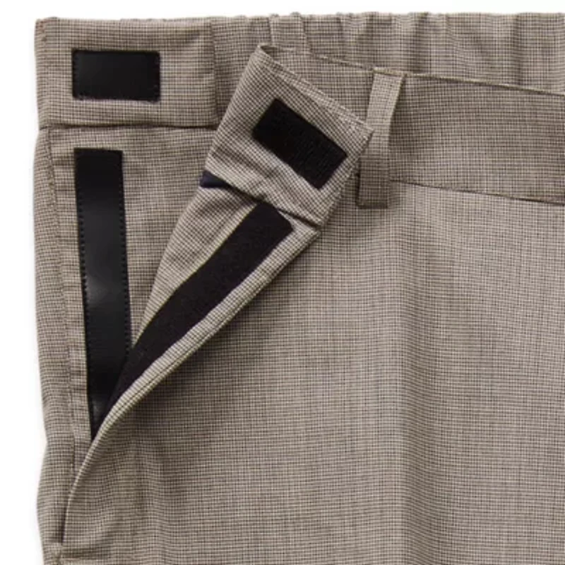 Stafford Coolmax All Season Seated Mens Adaptive Classic Fit Flat Front Suit Pant