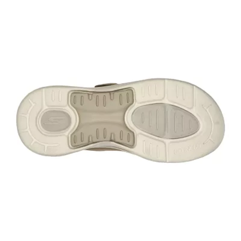 Skechers Womens Go Walk Arch Fit Martha Stewart Slide Sandals