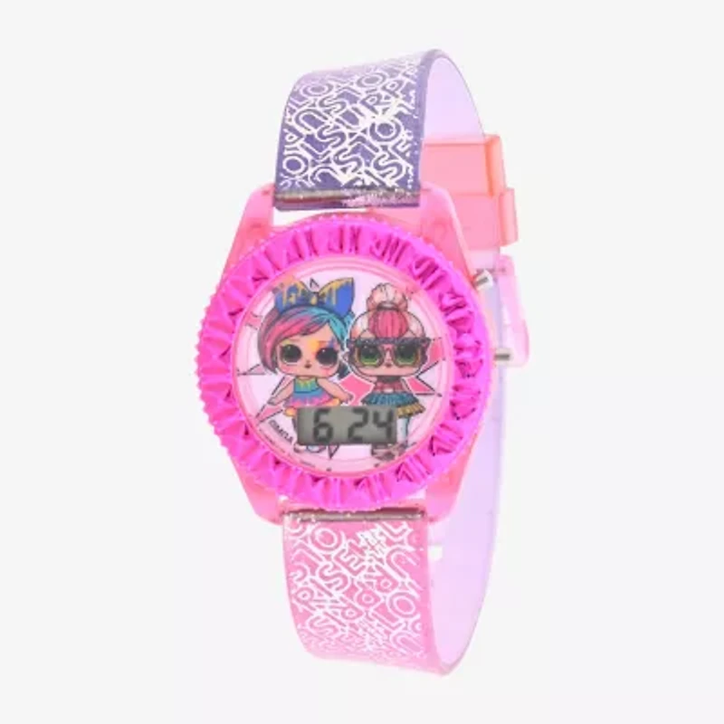LOL Girls Purple 3-pc. Watch Boxed Set Lol40156jc