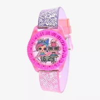 LOL Girls Purple 3-pc. Watch Boxed Set Lol40156jc