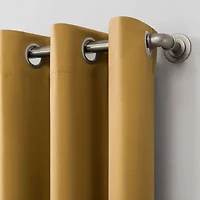 Sun Zero Evan Grommet Top Energy Saving Blackout Single Curtain Panel