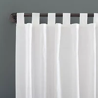 Archaeo Eila Tab Top Light-Filtering Single Curtain Panel
