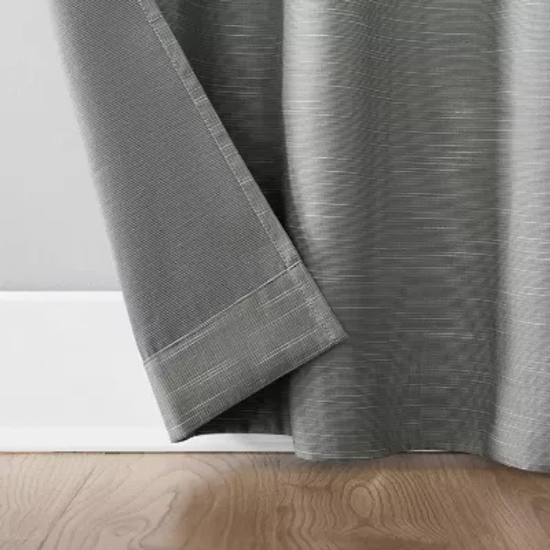 Archaeo Gelso Grommet Top 100% Blackout Single Curtain Panel