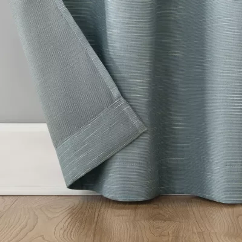 Archaeo Gelso Grommet Top 100% Blackout Single Curtain Panel