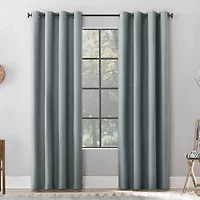 Archaeo Gelso Grommet Top 100% Blackout Single Curtain Panel
