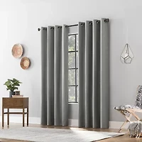 Archaeo Gelso Grommet Top 100% Blackout Single Curtain Panel