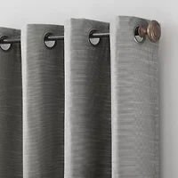 Archaeo Gelso Grommet Top 100% Blackout Single Curtain Panel