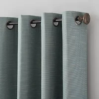 Archaeo Gelso Grommet Top 100% Blackout Single Curtain Panel