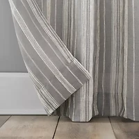 Archaeo Raya Rod Pocket Light-Filtering Single Curtain Panel