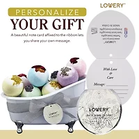 Lovery Bath Bombs Gift Set - 10pc Variety Bubble Bath Gift