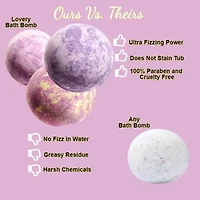 Lovery Bath Bombs Gift Set - 30pc Relaxing Spa Body Care Balls